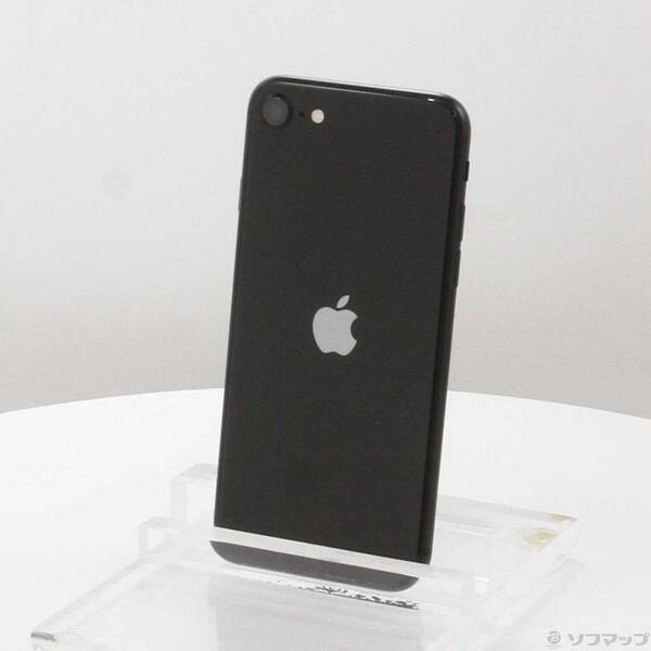 【中古】Apple(アップル) iPhone SE 第2世代 64GB ブラック MHGP3J／A SIMフリー 【377-ud】