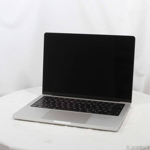 【中古】Apple(アップル) MacBook Pro 14.2-inch Late-2021 MKGR3J／A Apple M1 Pro 8中核グループ中央処理装置_14中核グループGPU 16GB SSD512GB しろがね色 〔26.3 Tahoe〕 【258-ud】 パソコン-パソコン・周辺機器-ノートPC