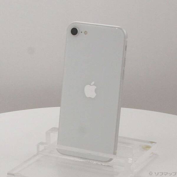 【中古】Apple(アップル) iPhone SE 第2世代 128GB ホワイト MHGU3J／A SIMフリー 【258-ud】