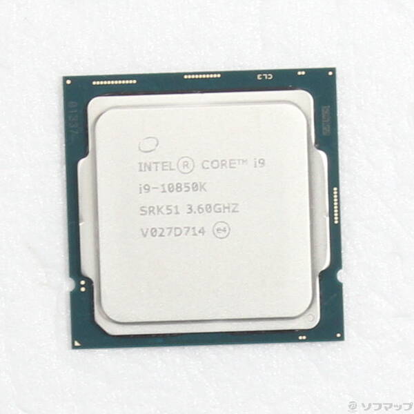 【中古】intel(インテル) Core i9 10850K 〔3.6GHz／LGA 1200〕 【344-ud】