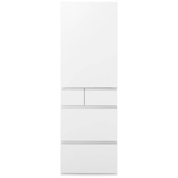 【中古】Panasonic(パナソニック) 〔見せびらかす品〕 電気冷蔵庫 HV手合い パール白いこと NR-E46HV2-WJ 【399-ud】