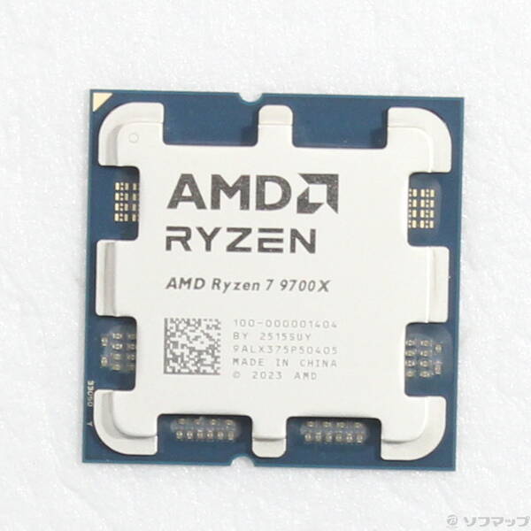【中古】AMD(エーエムディー) Ryzen 7 9700X 〔3.8GHz／Socket AM5〕 【344-ud】