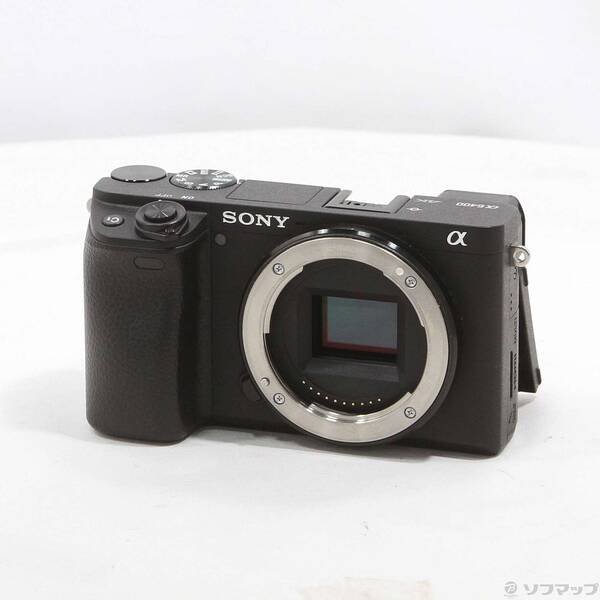 【中古】SONY(ソニー) α6400 上半身 黒いこと 【262-ud】