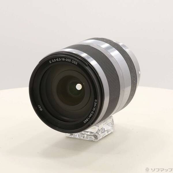 【中古】SONY(ソニー) E 18-200粍 F3.5-6.3 OSS (SEL18200) (E水晶体) 【247-ud】
