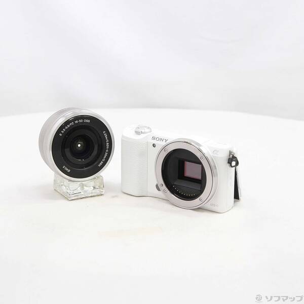 【中古】SONY(ソニー) α5100 パワーズームレンズキット W ILCE-5100LW 【258-ud】