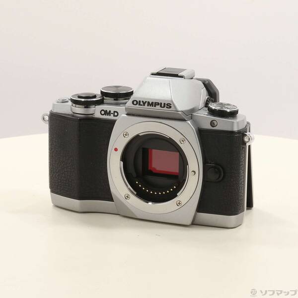 【中古】OLYMPUS(オリンパス) OM-D E-M10 上半身 しろがね色 【262-ud】