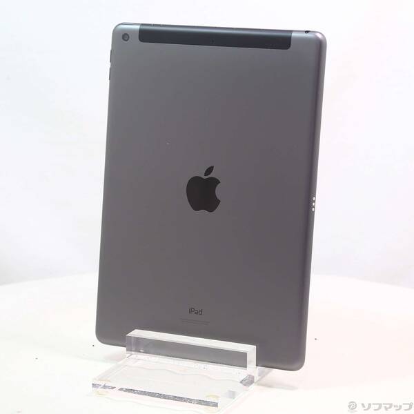 【中古】Apple(アップル) iPad 第9時人 64GB あき場所薄墨色 MK473J／A au鍵を掛ける取りけすSIM無償性 【368-ud】