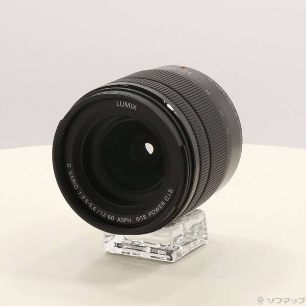 【中古】Panasonic(パナソニック) LUMIX G VARIO 12-60粍／F3.5-5.6 (H-FS12060) 【262-ud】