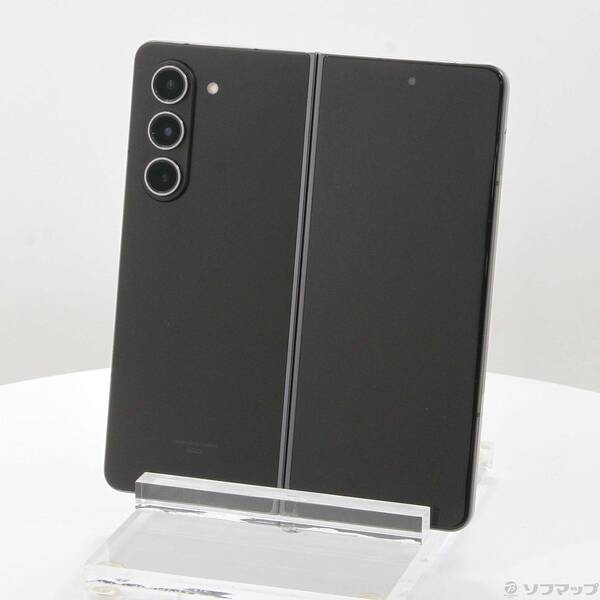 【中古】SAMSUNG(サムスン) Galaxy Z Fold5 512GB ファントムブラック SCG22 au SIM無償性 【297-ud】