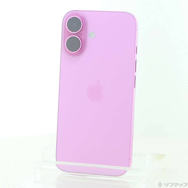 【中古】Apple(アップル) iPhone16 256GB ピンク MYDY3J／A SIMフリー 【349-ud】｜ソフマップ中古専門店
