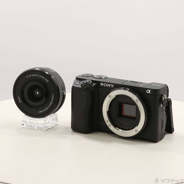 【中古】SONY(ソニー) α6400 ILCE-6400L パワーズームレンズキット 黒いこと 【258-ud】