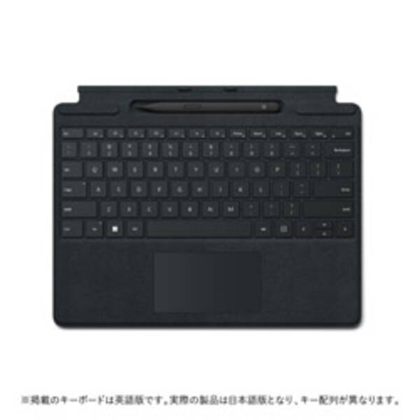 【中古】Microsoft(マイクロソフト) か細い書きもの2付き添い人 Surface Pro Signatune 鍵盤 黒いこと 8X6-00019 【258-ud】