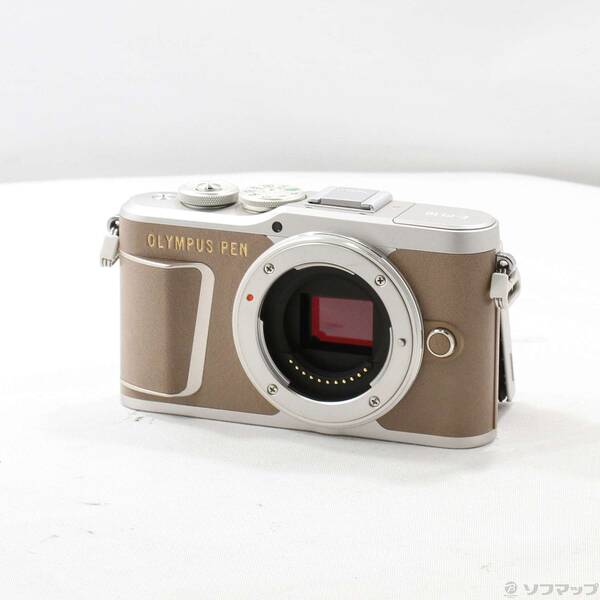 【中古】OLYMPUS(オリンパス) OLYMPUS PEN E-PL10 上半身 赤銅色 【198-ud】