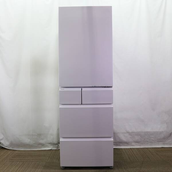【中古】Panasonic(パナソニック) 〔見せびらかす品〕 電気冷蔵庫 HV印字機 パール白いこと NR-E46HV2-WJ 【198-ud】