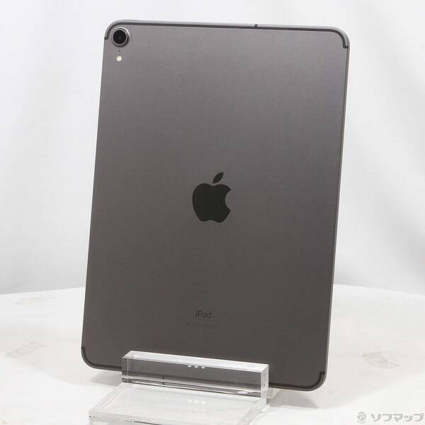 【中古】Apple(アップル) iPad Pro 11in 64GB あき場所薄墨色 MU0M2J／A SIM無償性 【196-ud】