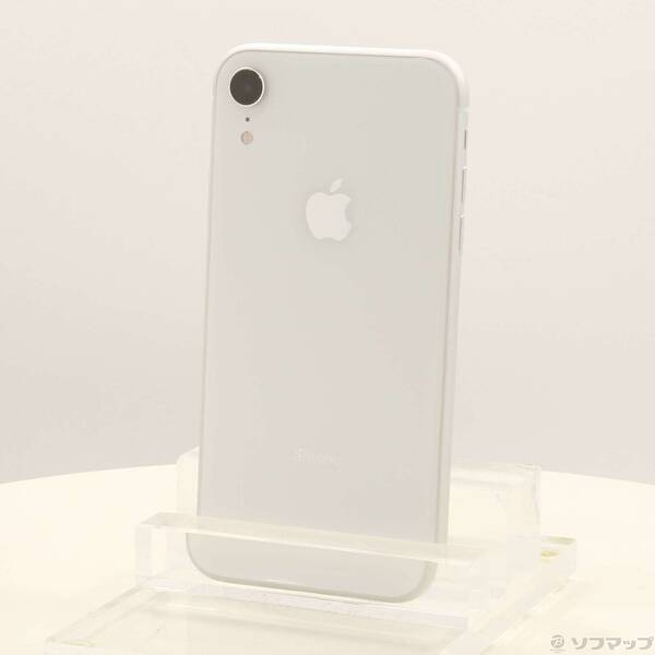 【中古】Apple(アップル) iPhoneXR 128GB ホワイト MT0J2J／A SIMフリー 【349-ud】
