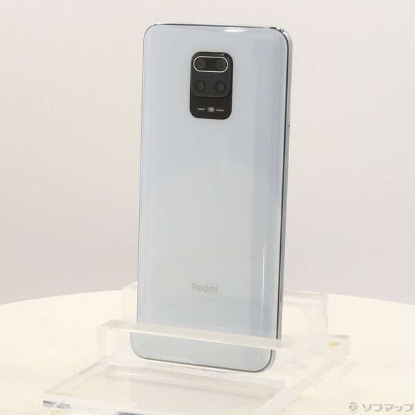 【中古】XIAOMI Redmi Note 9S 64GB グレイシャーホワイト REDMI-NOTE9S4-64WH SIM無償性 【198-ud】