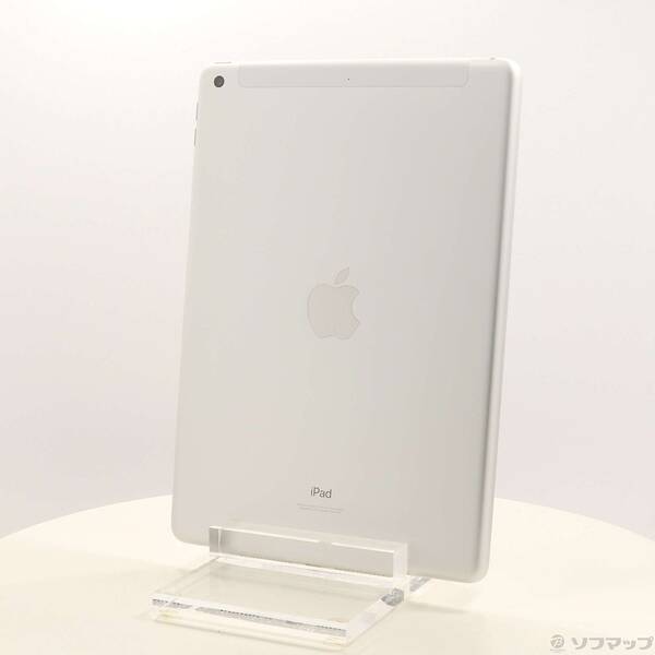 【中古】Apple(アップル) iPad 第9時人 64GB しろがね色 MK493J／A SIM無償性 【198-ud】
