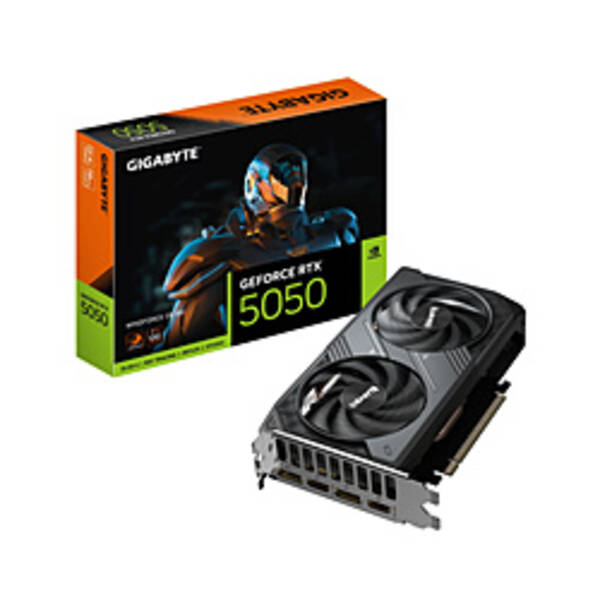 【中古】GIGABYTE(ギガバイト) GeForce RTX 5050 WINDFORCE OC 8G GV-N5050WF2OC-8GD 【344-ud】