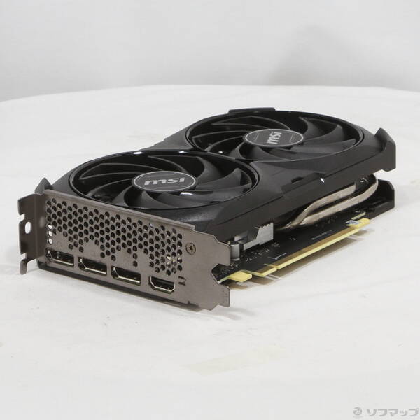【中古】MSI(エムエスアイ) MSI GeForce RTX 4060 Ti VENTUS 2X BLACK 8G OC 【262-ud】