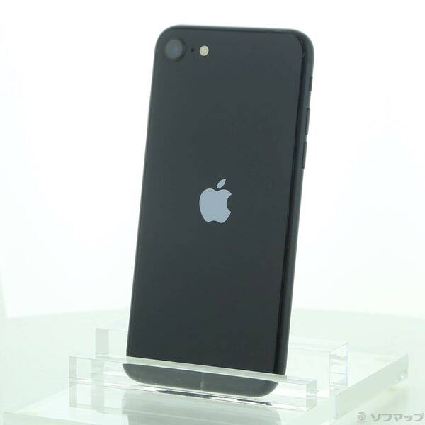 【中古】Apple(アップル) iPhone SE 第3時人 64GB 真夜中 MMYC3J／A SIM無償性 【295-ud】 スマートフォン・タブレット-スマートフォン本体