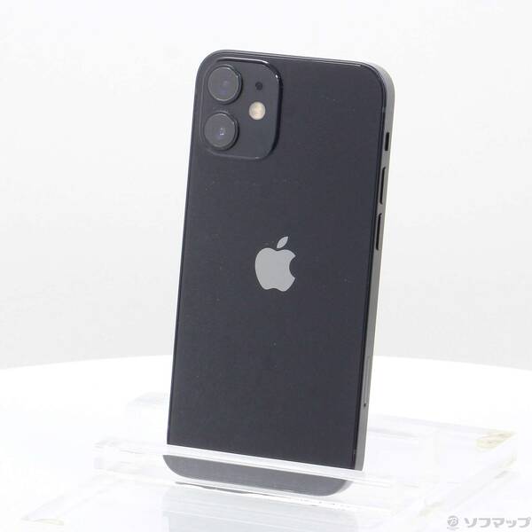 【中古】Apple(アップル) iPhone12 mini 64GB ブラック NGA03J／A SIMフリー 【368-ud】｜ソフマップ中古専門店