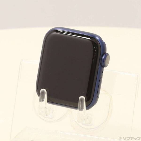 【中古】Apple(アップル) Apple Watch Series 6 GPS 40粍 ブルーアルミニウムケース ダンス楽隊絶無 【377-ud】