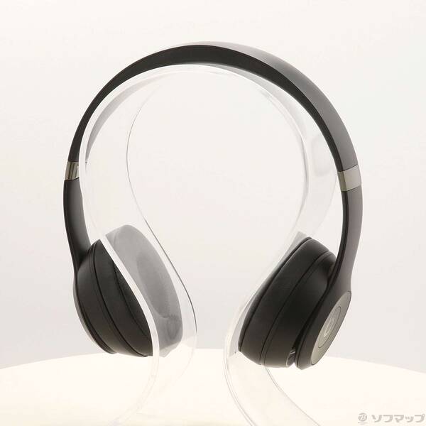 【中古】Beats by Dr. Dre Beats Solo4 オンイヤーワイヤレスヘッドフォン 引っ敷き黒いこと MUW23PA／A 【377-ud】