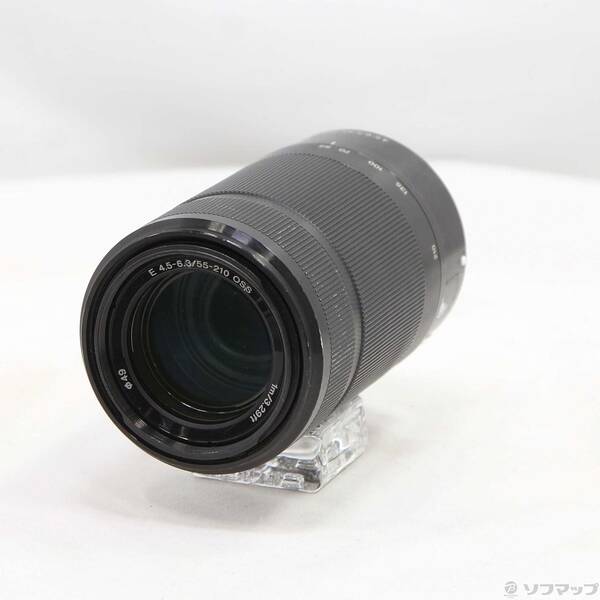 【中古】SONY(ソニー) E 55-210粍 F4.5-6.3 OSS SEL55210 黒いこと (E水晶体) 【371-ud】