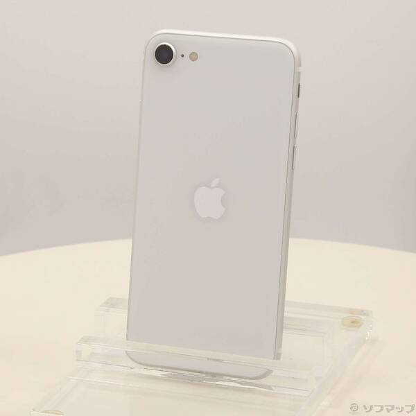 【中古】Apple(アップル) iPhone SE 第2時人 128GB 白いこと MHGU3J／A SIM無償性 【349-ud】