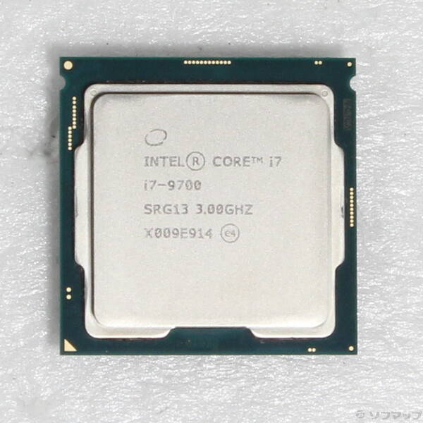 【中古】intel(インテル) Core i7 9700 〔3.0GHz／LGA 1151〕 【344-ud】