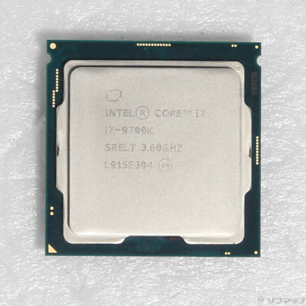【中古】intel(インテル) Core i7 9700K 〔3.6GHz／LGA 1151〕 【344-ud】