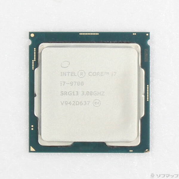 【中古】intel(インテル) Core i7 9700 〔3.0GHz／LGA 1151〕 【262-ud】