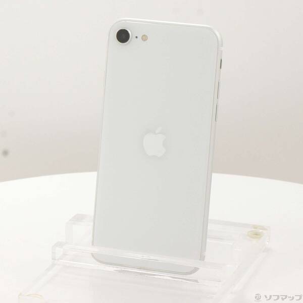 【中古】Apple(アップル) iPhone SE 第2時人 64GB 白いこと MHGQ3J／A SIM無償性 【258-ud】