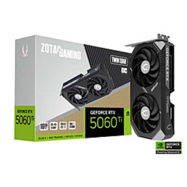 【中古】ZOTAC(ゾタック) ZOTAC GAMING GeForce RTX 5060 Ti 16GB Twin Edge OC ZT-B50620H-10M 【262-ud】