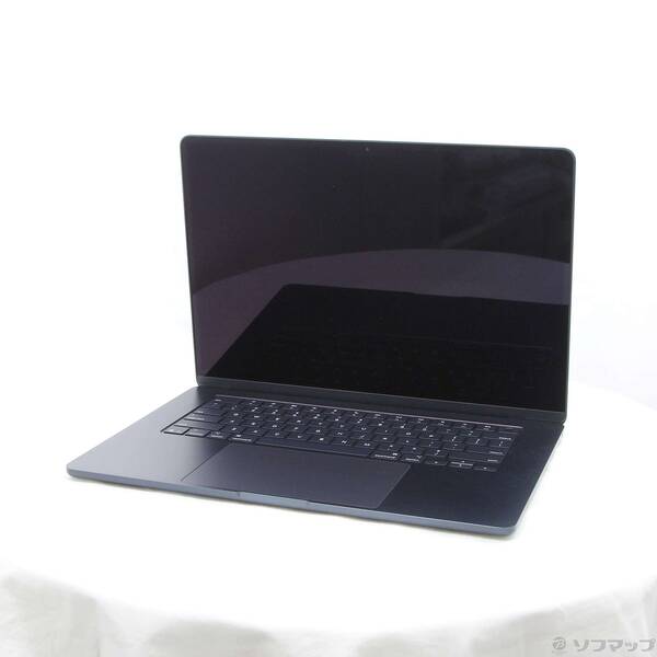 【中古】Apple(アップル) MacBook Air 15.3-inch Early-2025 MC6L4J／A Apple M4 10中核グループ中央処理装置_10中核グループGPU 24GB SSD512GB 真夜中 〔26.3 Tahoe〕 【258-ud】 ノートPC-パソコン-パソコン・周辺機器