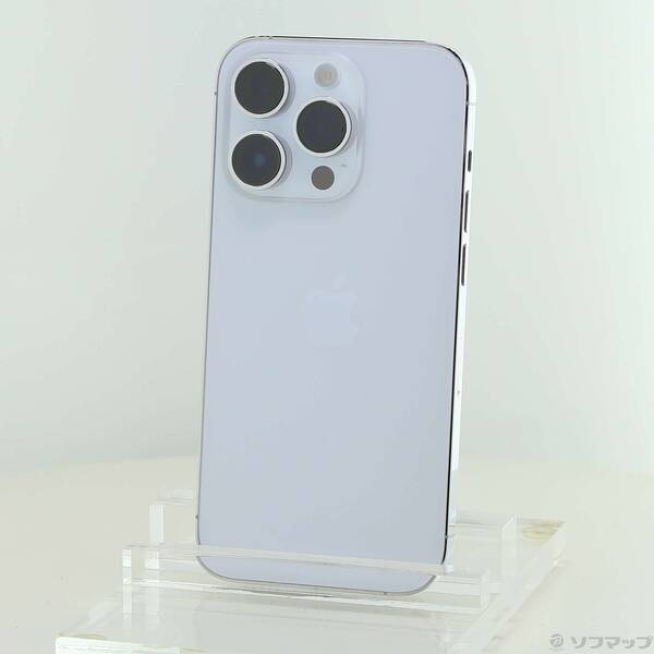 【中古】Apple(アップル) iPhone14 Pro 512GB しろがね色 MQ1V3J／A SIM無償性 【349-ud】