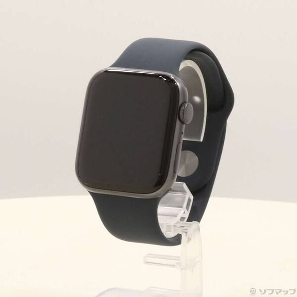 【中古】Apple(アップル) Apple Watch SE 第1時人 GPS 44粍 スペースグレイアルミニウムケース 夜夜中運動競技ダンス楽隊 【198-ud】