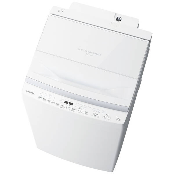 【中古】TOSHIBA(東芝) 〔見せびらかす品〕 全自動小銃洗い濯ぎ機 ZABOON グランホワイト AW-9DP5(W) ［洗い濯ぎ9.0kg ／飾り気の無いかわき切る(送風役立つこと) ／上食い違い］ 【198-ud】