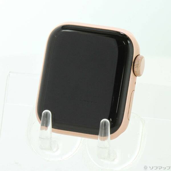 【中古】Apple(アップル) Apple Watch SE 第1時人 GPS 40粍 ゴールドアルミニウムケース ダンス楽隊絶無 【348-ud】