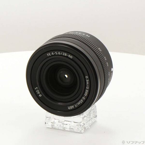 【中古】SONY(ソニー) FE 28-60粍 F4-5.6 SEL2860 (α水晶体) 【269-ud】