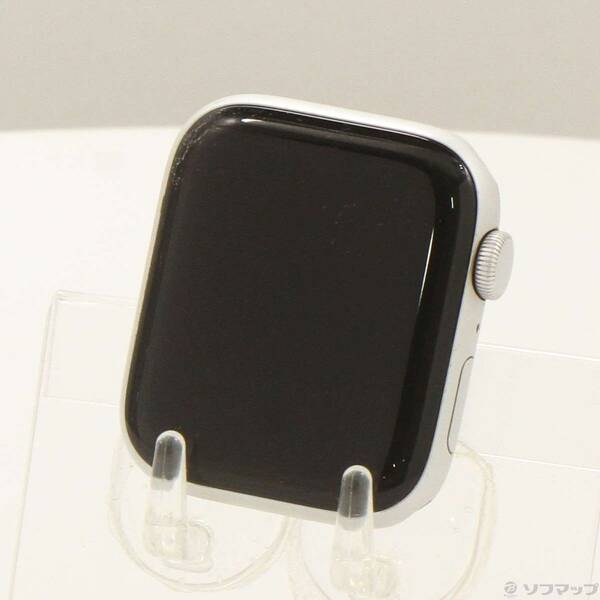 【中古】Apple(アップル) Apple Watch SE 第1時人 Nike GPS 44粍 シルバーアルミニウムケース ダンス楽隊絶無 【352-ud】