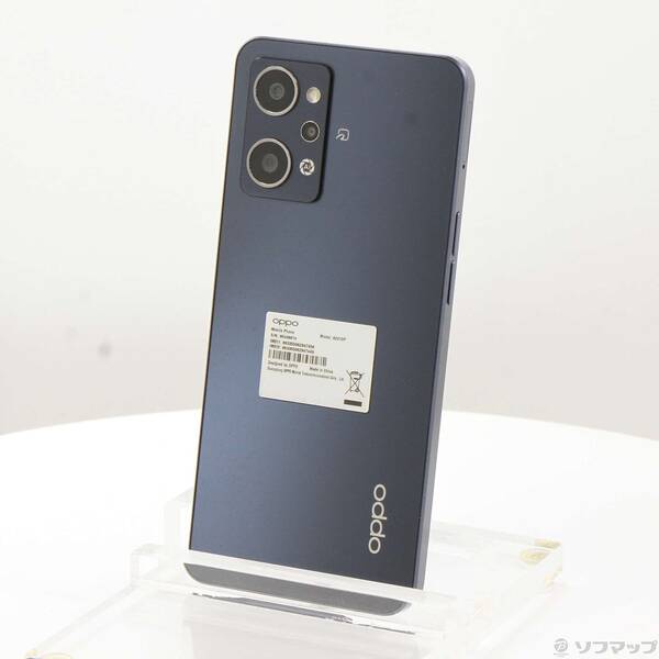 【中古】OPPO(オッポ) OPPO Reno7 A 128GB スターリーブラック A201OP Y!mobile SIM無償性 【349-ud】