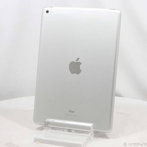 【中古】Apple(アップル) iPad 第9時人 64GB しろがね色 MK493J／A au鍵を掛ける取りけすSIM無償性 【348-ud】