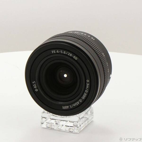 【中古】SONY(ソニー) FE 28-60粍 F4-5.6 SEL2860 (α水晶体) 【352-ud】