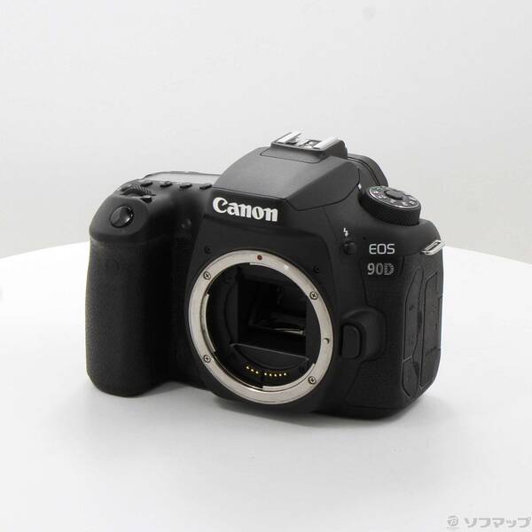 【中古】Canon(キヤノン) EOS 90D 上半身 黒いこと 【352-ud】