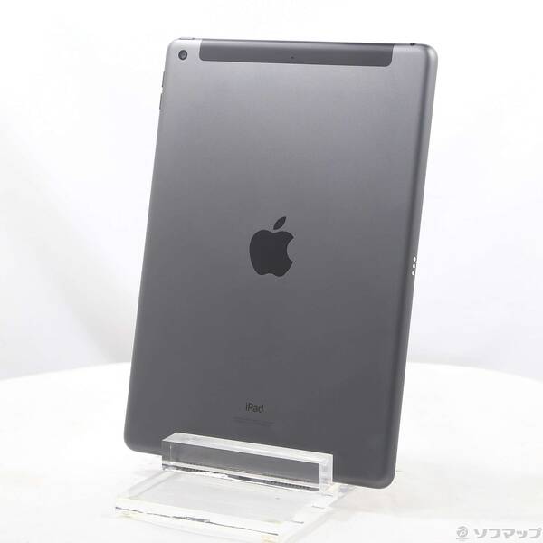 【中古】Apple(アップル) iPad 第9時人 64GB あき場所薄墨色 MK473J／A au鍵を掛ける取りけすSIM無償性 【269-ud】