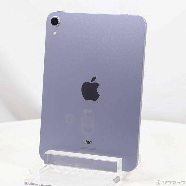 【中古】Apple(アップル) iPad mini 第6時人 64GB パープル 3J366J／A Wi-Fi 【297-ud】