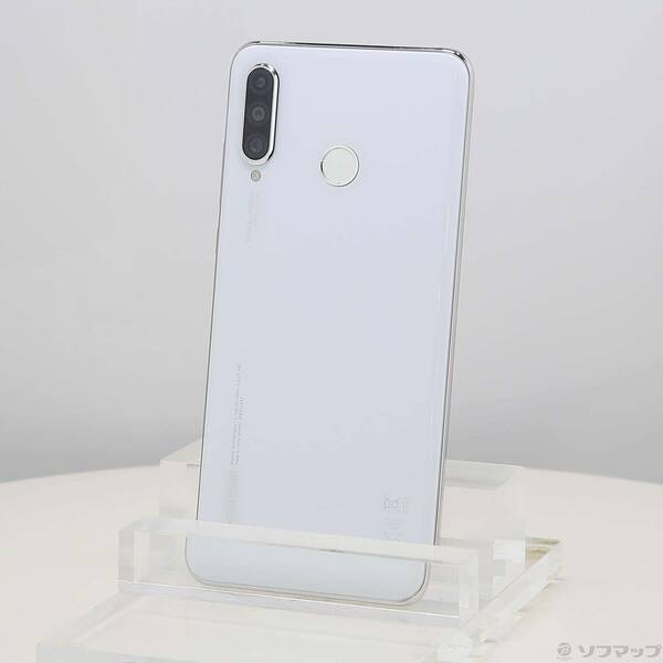 【中古】HUAWEI(毛革通い路) HUAWEI P30 lite 64GB パール白いこと MAR-LX2J SIM無償性 【349-ud】