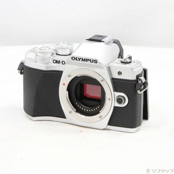 【中古】OLYMPUS(オリンパス) OM-D E-M10 Mark III 上半身 しろがね色 【258-ud】
